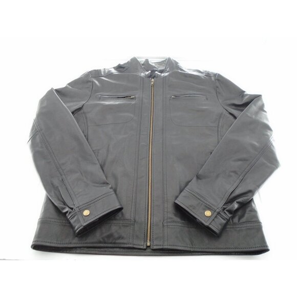 argentina leather men's Full zipper Jacket color black size XL - Picture 8 of 14